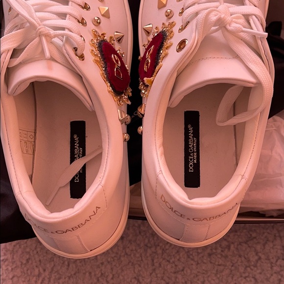 Dolce and Gabbana white sneakers - Picture 4 of 7